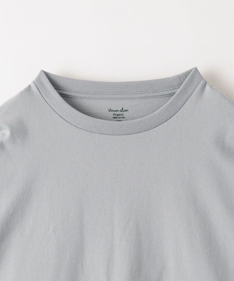 STEVEN ALAN「＜Steven Alan＞ オーガニックコットン ロングスリーブ Tシャツ BOLD」|Tシャツ・カットソー|