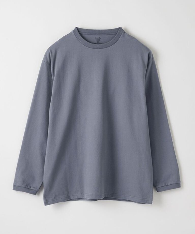 STEVEN ALAN「＜Steven Alan＞ オーガニックコットン ロングスリーブ Tシャツ BOLD」|Tシャツ・カットソー|