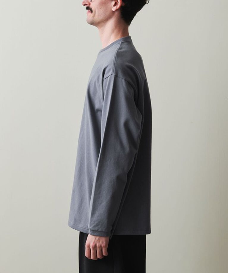 STEVEN ALAN「＜Steven Alan＞ オーガニックコットン ロングスリーブ Tシャツ BOLD」|Tシャツ・カットソー|