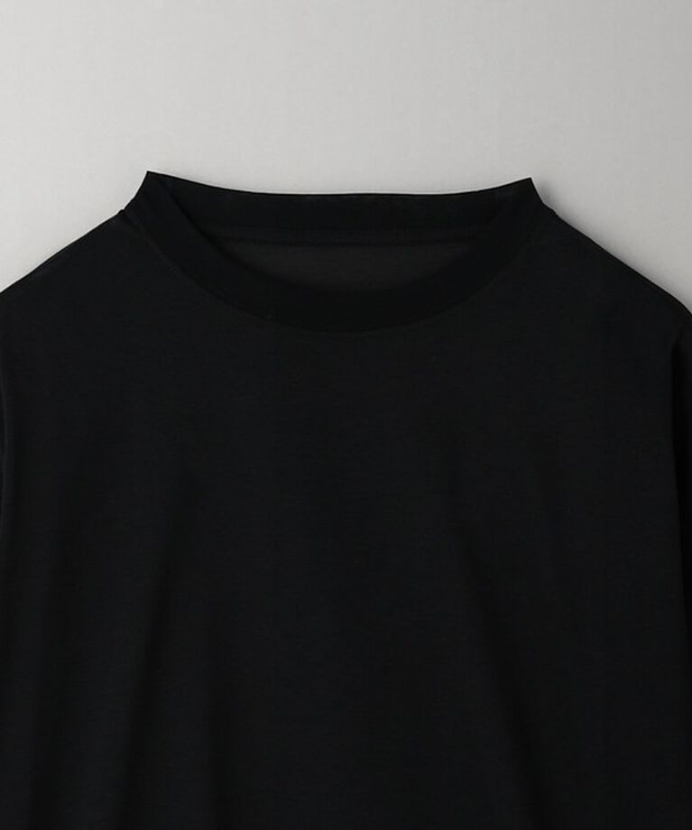 BEAUTY&YOUTH UNITED ARROWS「コットンナイロン天竺 クルーネック ロングスリーブ Tシャツ」|Tシャツ・カットソー|