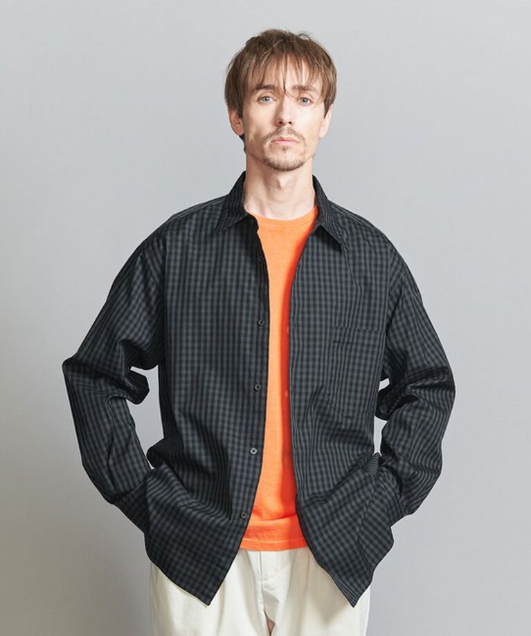 BEAUTY&YOUTH UNITED ARROWS「カラー ギンガムチェック レギュラーフォルム シャツ」|シャツ・ブラウス|