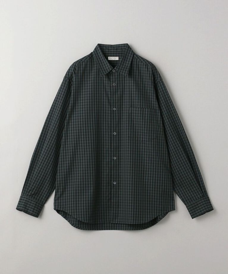 BEAUTY&YOUTH UNITED ARROWS「カラー ギンガムチェック レギュラーフォルム シャツ」|シャツ・ブラウス|
