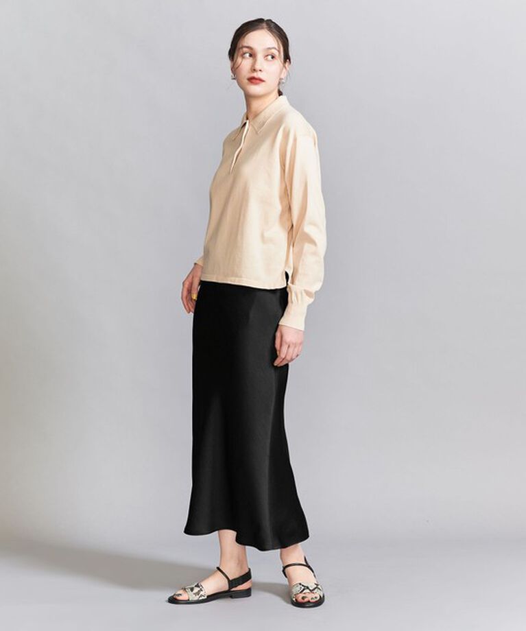 BEAUTY&YOUTH UNITED ARROWS「ポリエステルサテン マーメイドフレアスカート」|スカート|