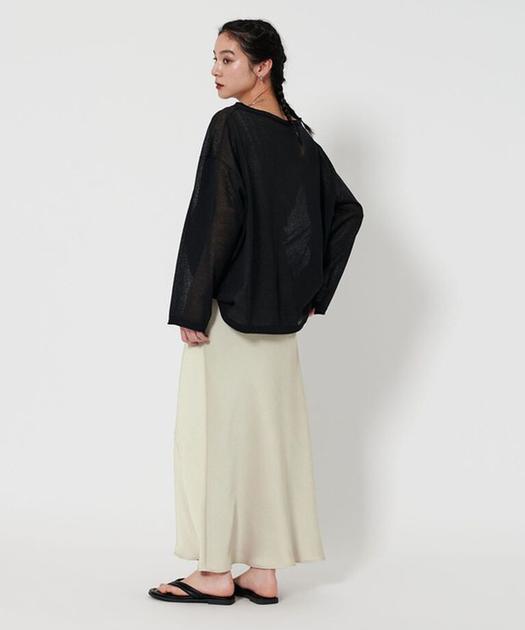 BEAUTY&YOUTH UNITED ARROWS「ポリエステルサテン マーメイドフレアスカート」|スカート|