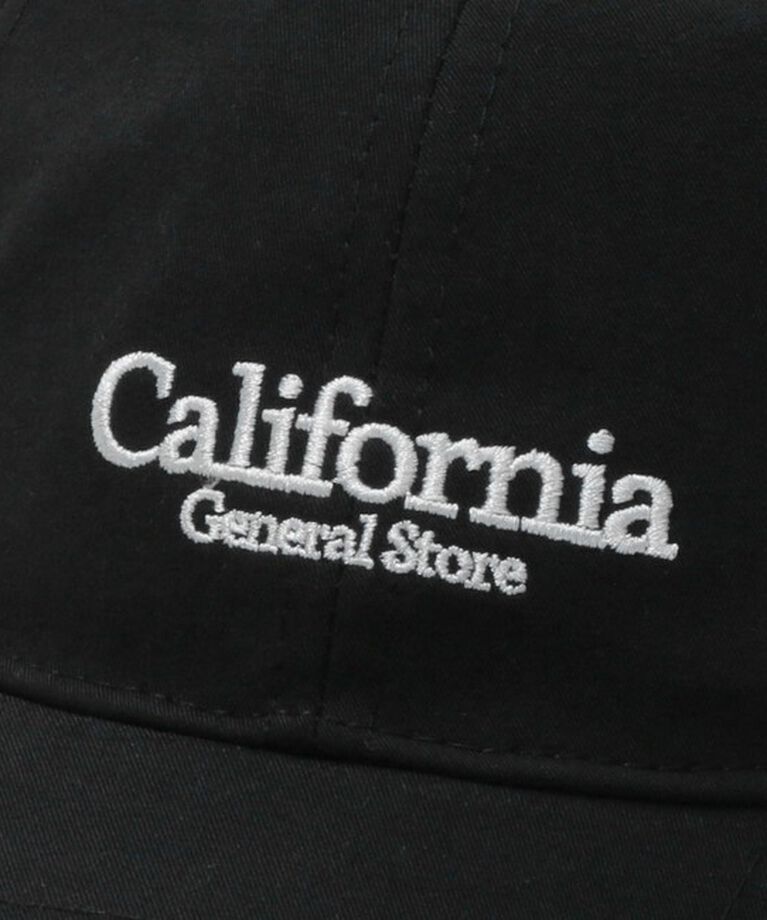 California General Store「＜CGS.＞ リサイクル ポリエステル 6パネル ロゴ キャップ」|キャップ・キャスケット|