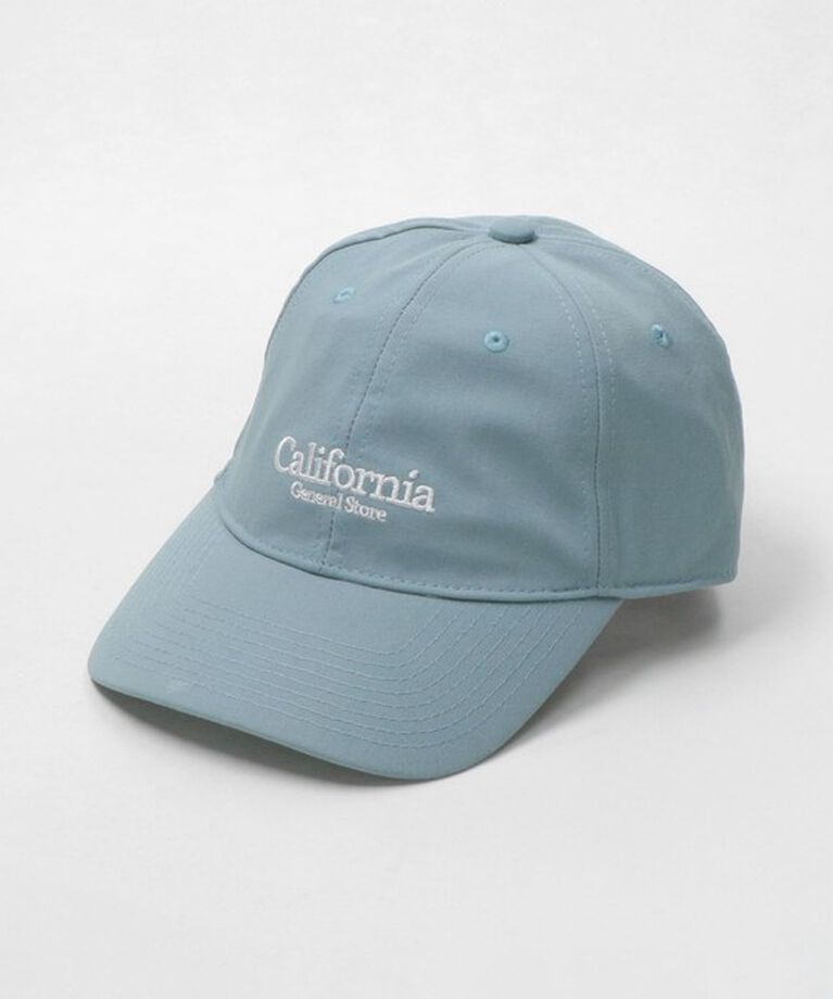 California General Store「＜CGS.＞ リサイクル ポリエステル 6パネル ロゴ キャップ」|キャップ・キャスケット|
