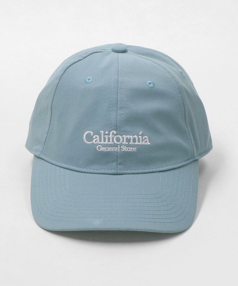 California General Store「＜CGS.＞ リサイクル ポリエステル 6パネル ロゴ キャップ」|キャップ・キャスケット|