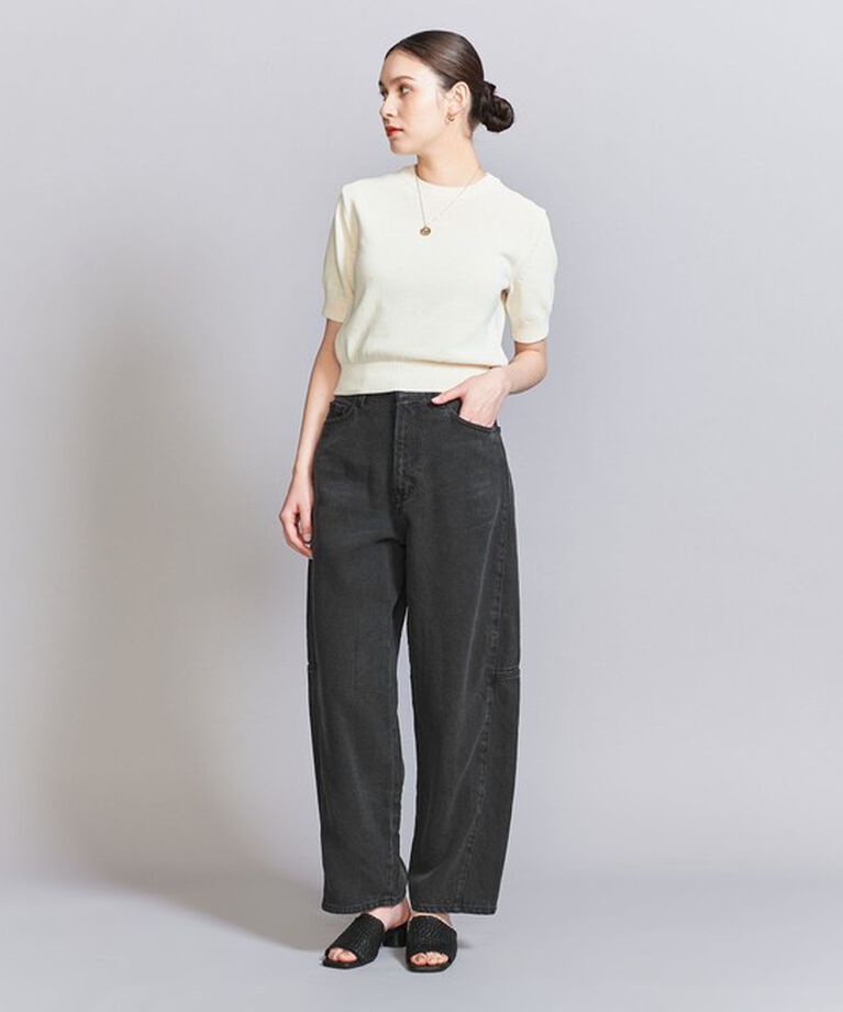 BEAUTY&YOUTH UNITED ARROWS「セルロースデニム カーブパンツ」|デニム|