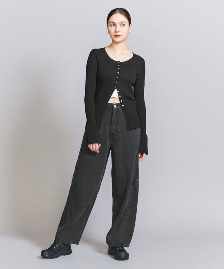 BEAUTY&YOUTH UNITED ARROWS「セルロースデニム カーブパンツ」|デニム|