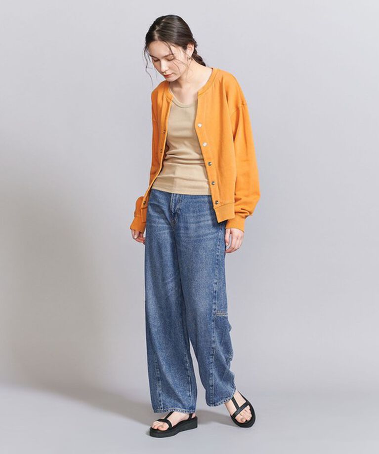 BEAUTY&YOUTH UNITED ARROWS「セルロースデニム カーブパンツ」|デニム|