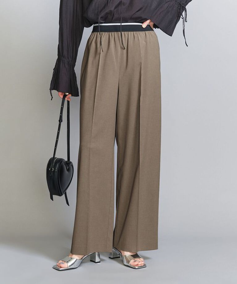 BEAUTY&YOUTH UNITED ARROWS「ラインゴム ワイドパンツ -ウォッシャブル-」|その他|