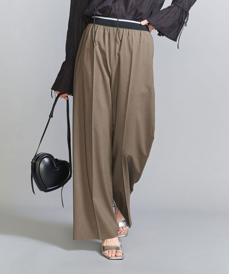 BEAUTY&YOUTH UNITED ARROWS「ラインゴム ワイドパンツ -ウォッシャブル-」|その他|