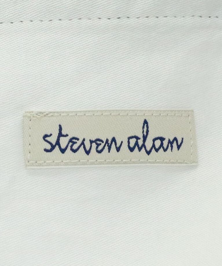 STEVEN ALAN「＜Steven Alan＞ ナイロン オックス アウト ワンプリーツ スラックス」|スラックス|