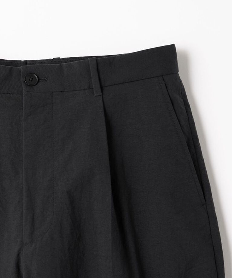 STEVEN ALAN「＜Steven Alan＞ ナイロン オックス アウト ワンプリーツ スラックス」|スラックス|