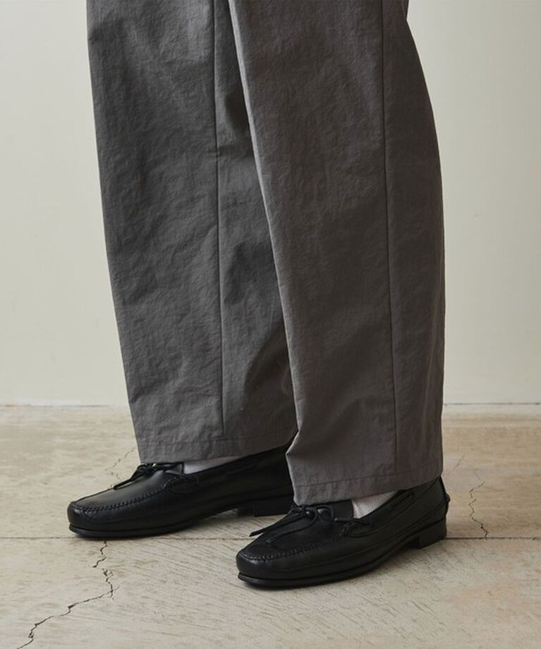STEVEN ALAN「＜Steven Alan＞ ナイロン オックス アウト ワンプリーツ スラックス」|スラックス|