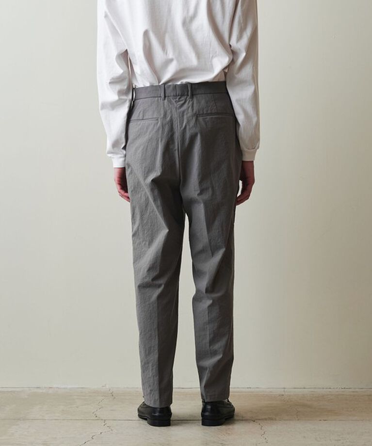 STEVEN ALAN「＜Steven Alan＞ ナイロン オックス アウト ワンプリーツ スラックス」|スラックス|