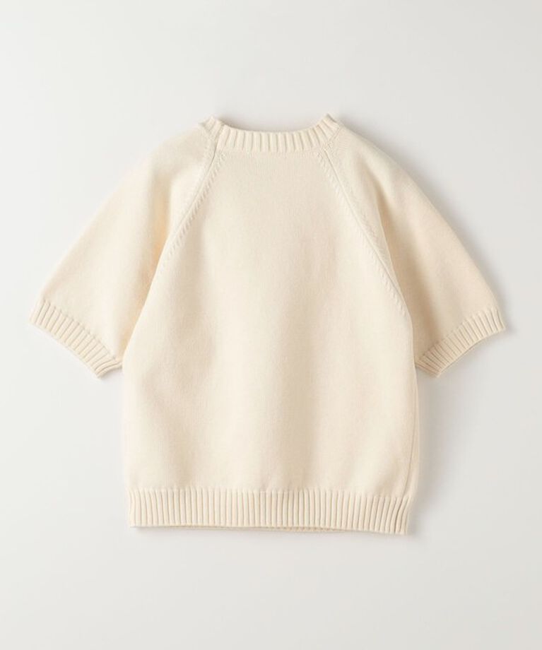 STEVEN ALAN「＜Steven Alan＞テープヤーン ハーフスリーブ ニット」|ニット・セーター|