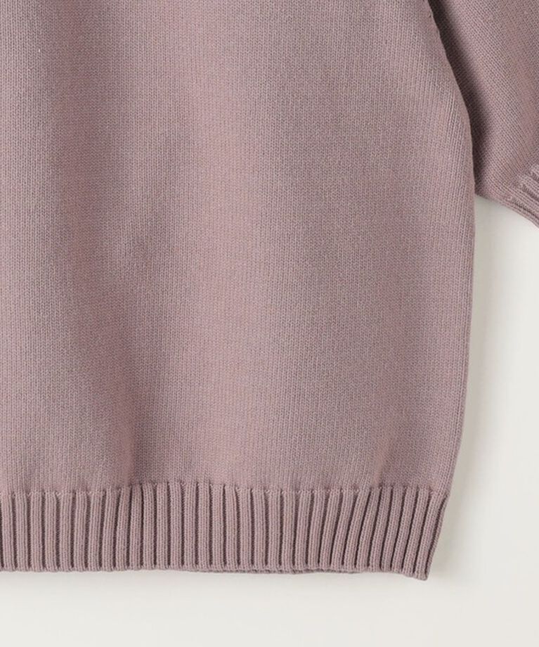 STEVEN ALAN「＜Steven Alan＞テープヤーン ハーフスリーブ ニット」|ニット・セーター|