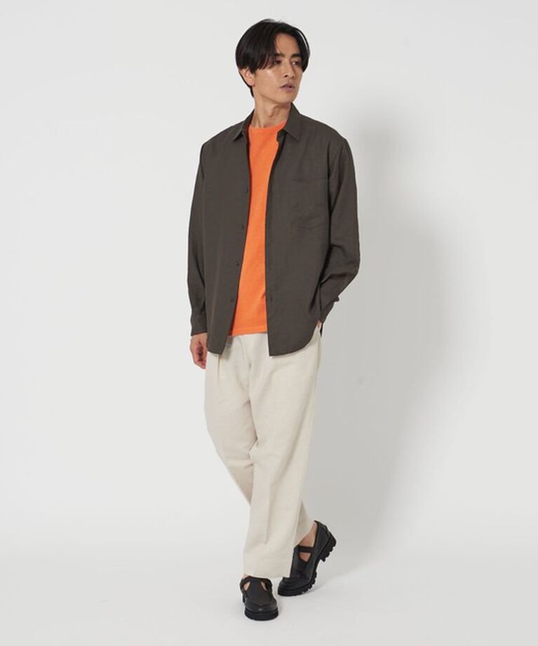 BEAUTY&YOUTH UNITED ARROWS「ライト リネンタッチ レギュラーフォルム シャツ」|シャツ・ブラウス|