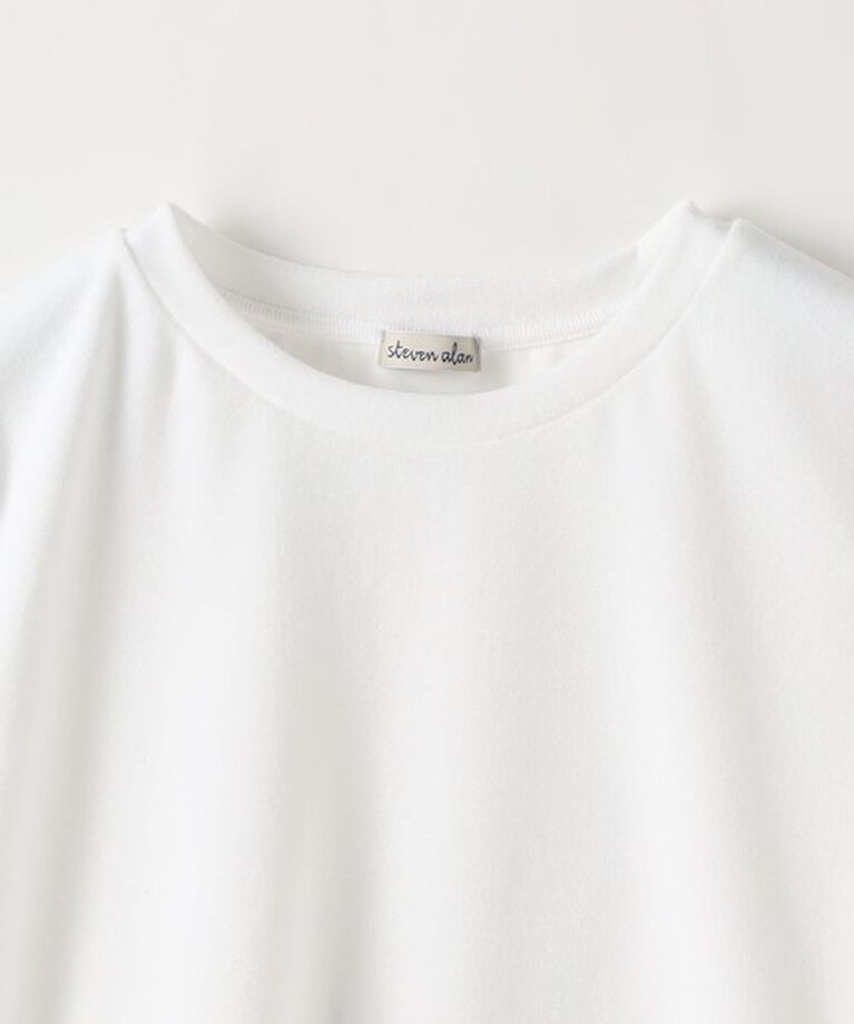 STEVEN ALAN「＜Steven Alan＞パイル ショートスリーブ Tシャツ」|Tシャツ・カットソー|