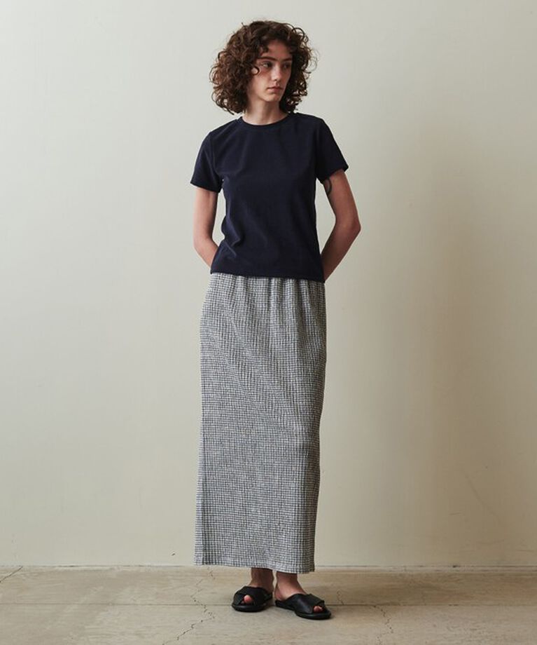 STEVEN ALAN「＜Steven Alan＞パイル ショートスリーブ Tシャツ」|Tシャツ・カットソー|