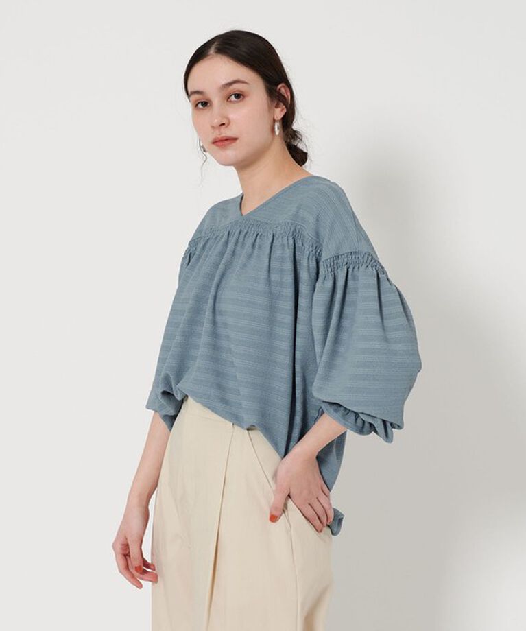 BEAUTY&YOUTH UNITED ARROWS「【WEB限定】フクレジャガード プルオーバー -2WAY-」|Tシャツ・カットソー|LT.BLUE