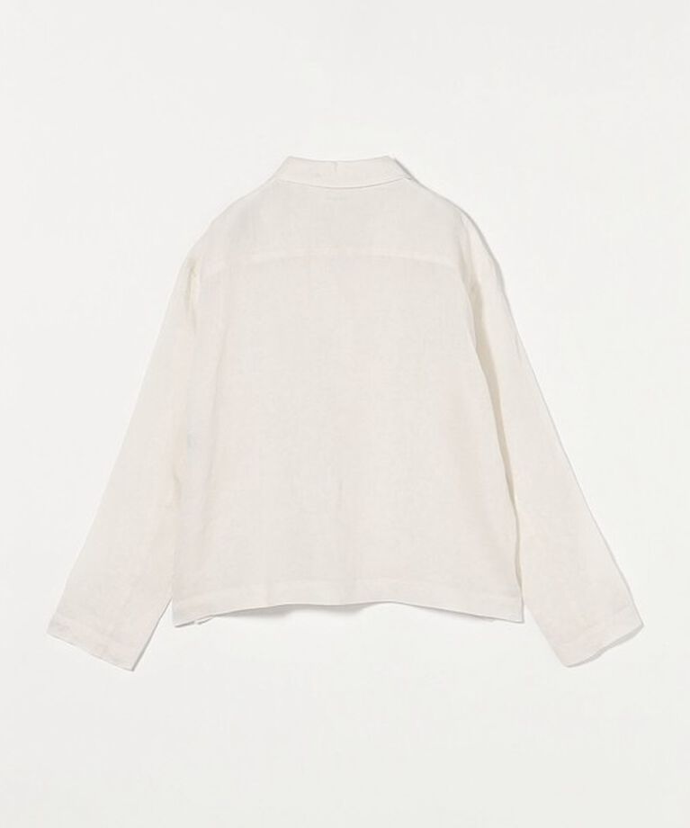 BEAUTY&YOUTH UNITED ARROWS「麻 オープンカラー シャツ」|シャツ・ブラウス|