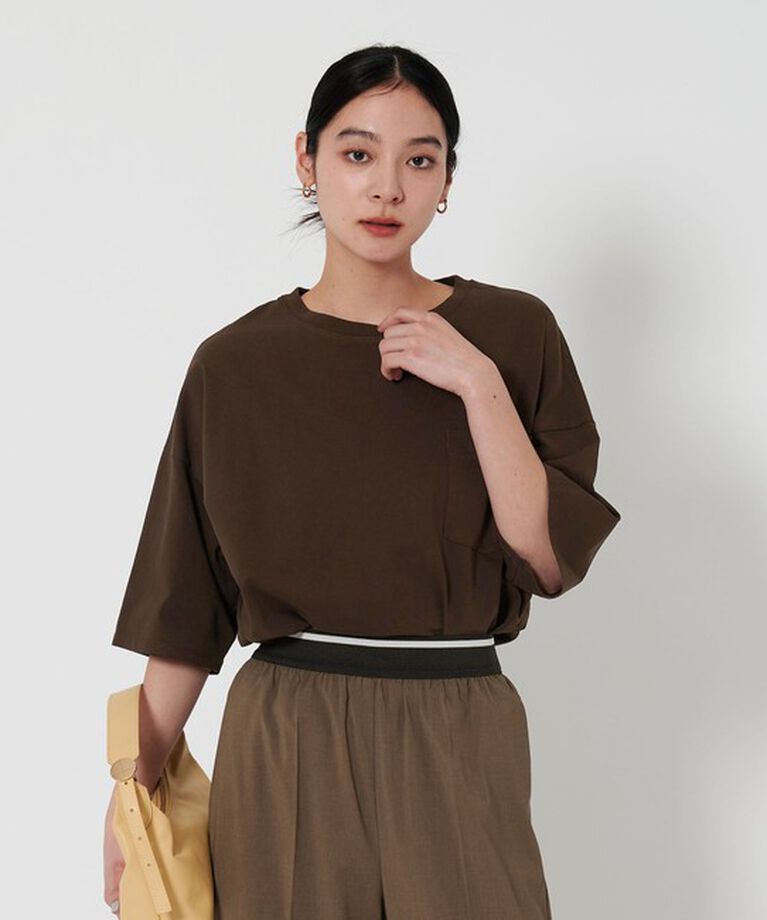 BEAUTY&YOUTH UNITED ARROWS「ドルマンスリーブ ポケット Tシャツ -接触冷感-」|Tシャツ・カットソー|