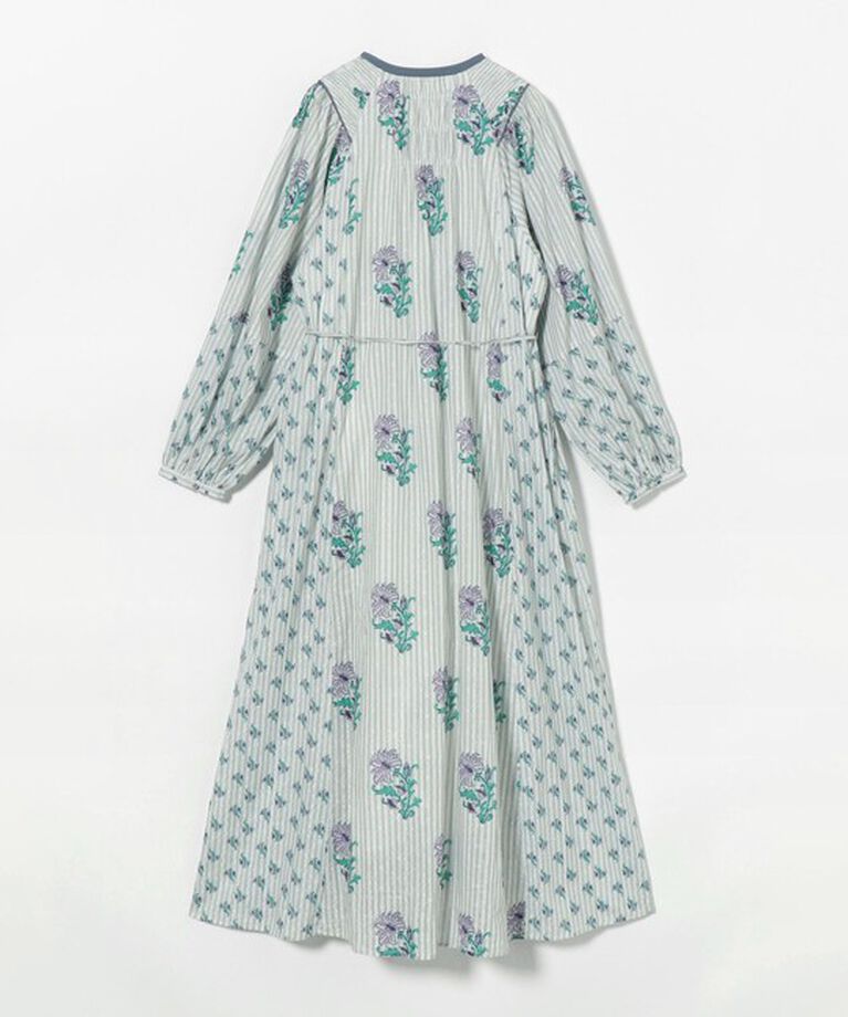 BEAUTY&YOUTH UNITED ARROWS「＜ne Quittez pas＞リリープリント シャーリング ドレス」|ワンピース|