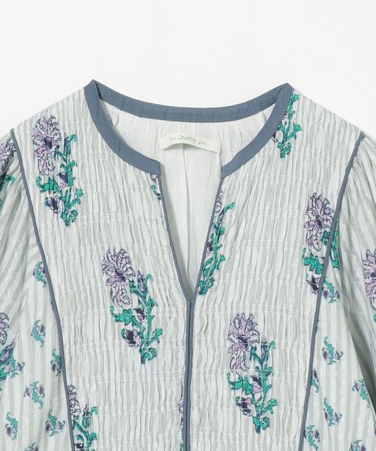 BEAUTY&YOUTH UNITED ARROWS「＜ne Quittez pas＞リリープリント シャーリング ドレス」|ワンピース|