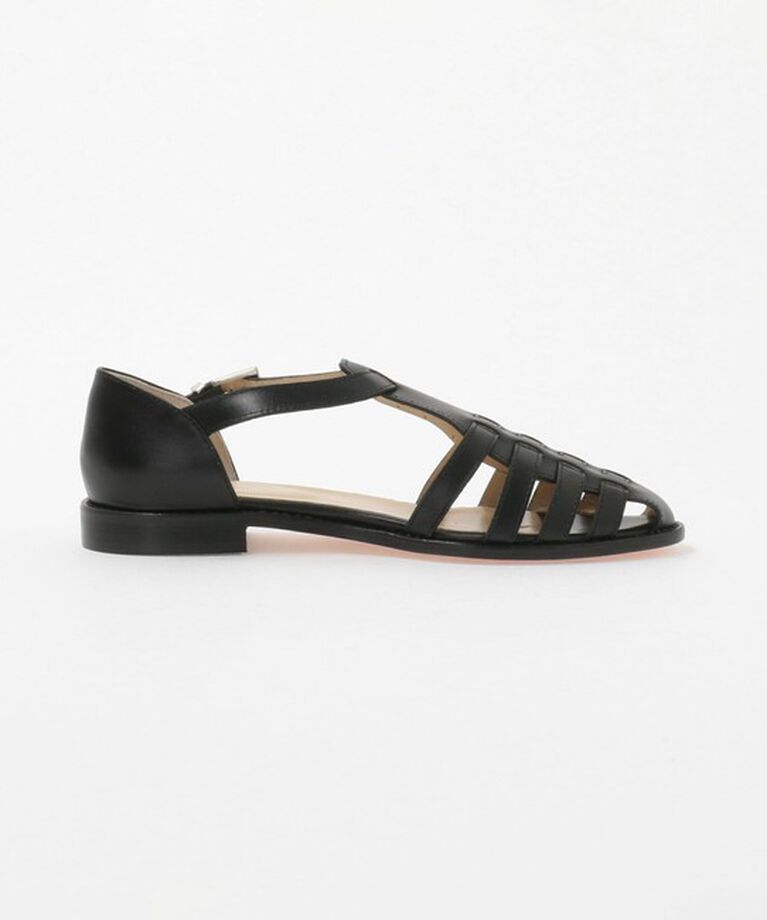 STEVEN ALAN「＜Steven Alan＞レザー メッシュ サンダル」|サンダル|