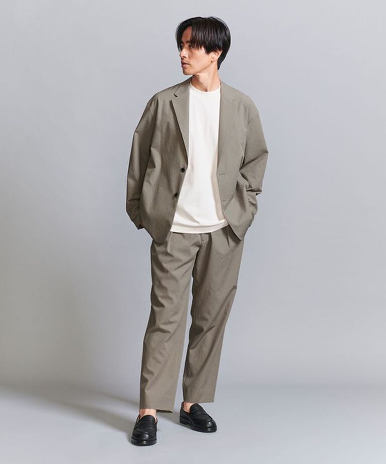 BEAUTY&YOUTH UNITED ARROWS「KOMATSU PACK 2ボタン リラックスシルエット ジャケット -セットアップ対応 撥水機能-」|テーラードジャケット|