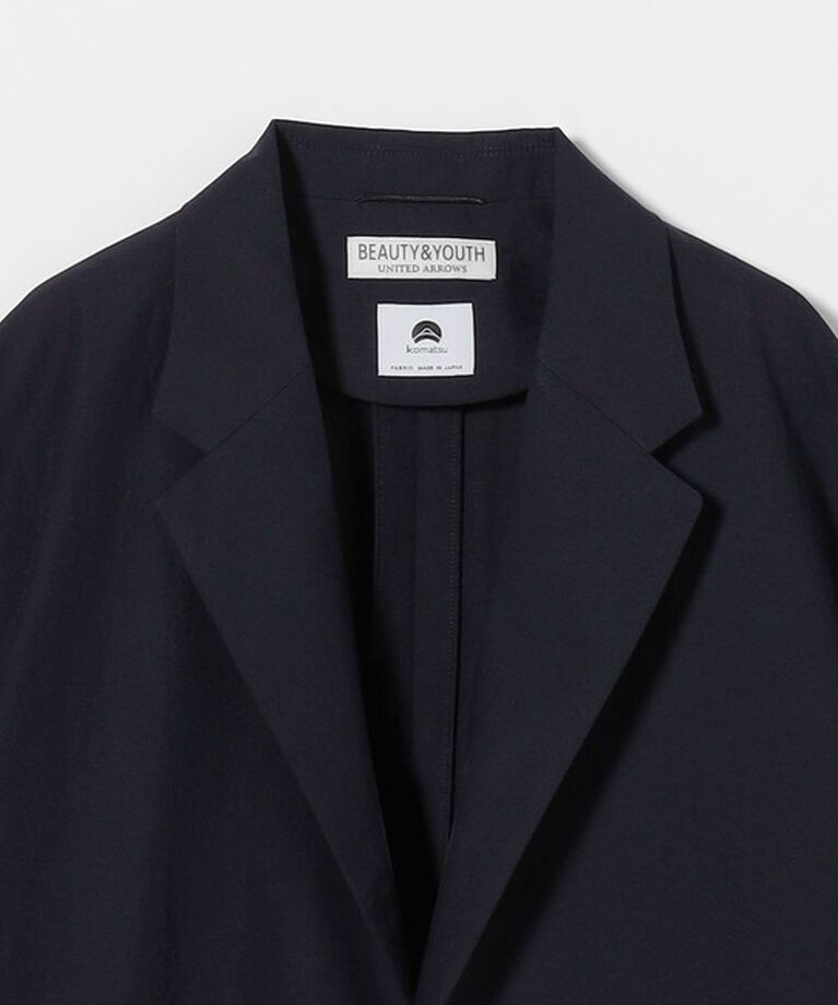 BEAUTY&YOUTH UNITED ARROWS「KOMATSU PACK 2ボタン リラックスシルエット ジャケット -セットアップ対応 撥水機能-」|テーラードジャケット|