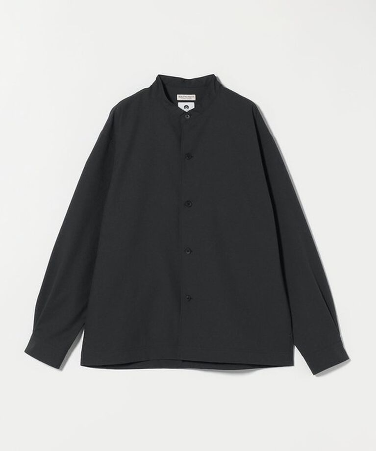 BEAUTY&YOUTH UNITED ARROWS「KOMATSU PACK オーバー フォルム  バンドカラー シャツ -セットアップ対応 撥水機能-」|シャツ・ブラウス|