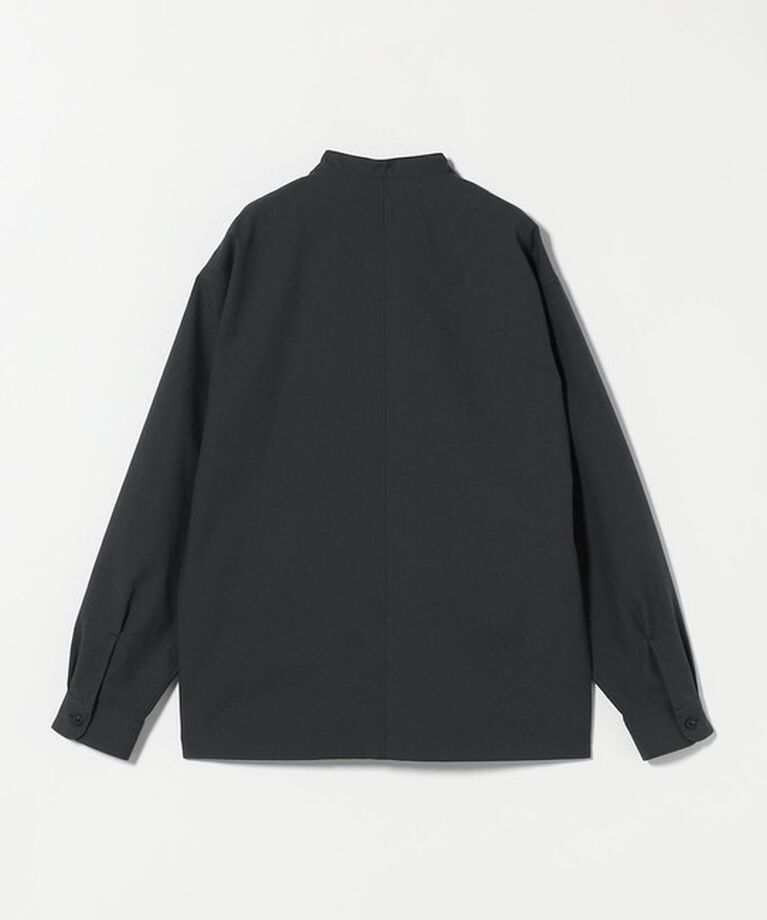 BEAUTY&YOUTH UNITED ARROWS「KOMATSU PACK オーバー フォルム  バンドカラー シャツ -セットアップ対応 撥水機能-」|シャツ・ブラウス|