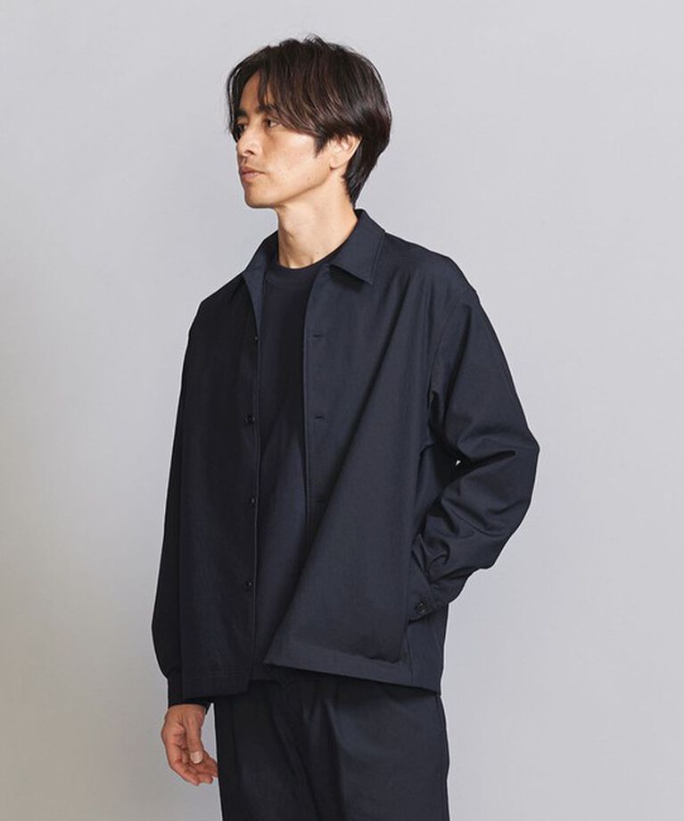 BEAUTY&YOUTH UNITED ARROWS「KOMATSU PACK オーバー フォルム キャンプカラー シャツ -セットアップ対応 撥水機能-」|シャツ・ブラウス|