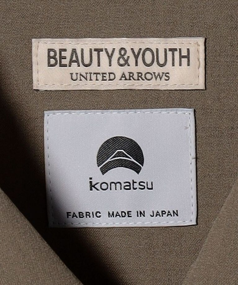 BEAUTY&YOUTH UNITED ARROWS「KOMATSU PACK オーバー フォルム キャンプカラー シャツ -セットアップ対応 撥水機能-」|シャツ・ブラウス|