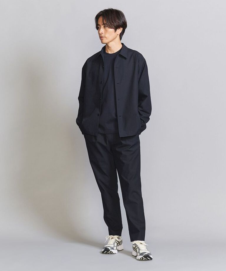 BEAUTY&YOUTH UNITED ARROWS「KOMATSU PACK オーバー フォルム キャンプカラー シャツ -セットアップ対応 撥水機能-」|シャツ・ブラウス|