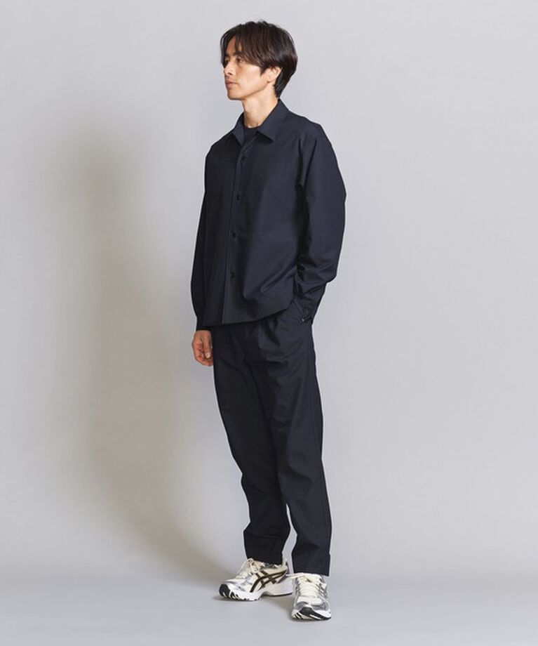 BEAUTY&YOUTH UNITED ARROWS「KOMATSU PACK オーバー フォルム キャンプカラー シャツ -セットアップ対応 撥水機能-」|シャツ・ブラウス|