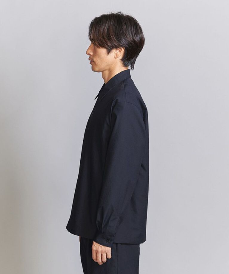 BEAUTY&YOUTH UNITED ARROWS「KOMATSU PACK オーバー フォルム キャンプカラー シャツ -セットアップ対応 撥水機能-」|シャツ・ブラウス|