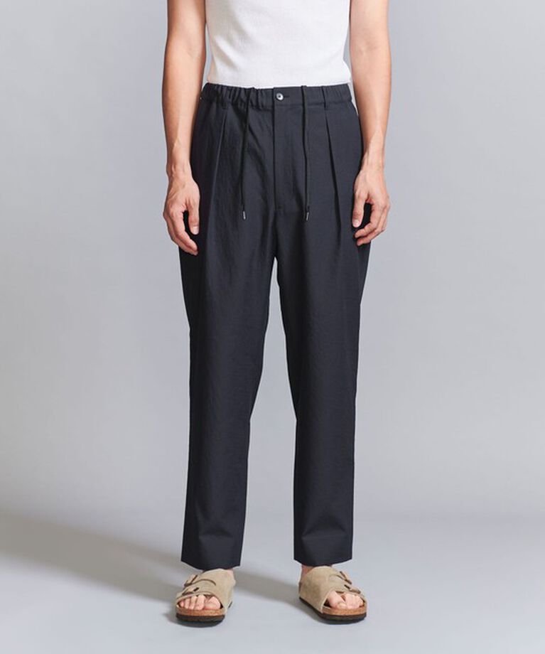 BEAUTY&YOUTH UNITED ARROWS「KOMATSU PACK 1P イージー ワイドテーパード パンツ -セットアップ対応 撥水機能-」|チノ|