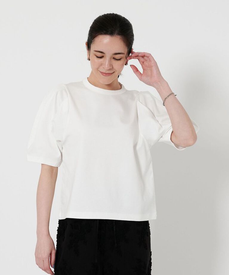 BEAUTY&YOUTH UNITED ARROWS「コットン タックスリーブ トップス」|Tシャツ・カットソー|