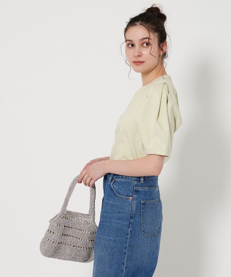 BEAUTY&YOUTH UNITED ARROWS「コットン タックスリーブ トップス」|Tシャツ・カットソー|