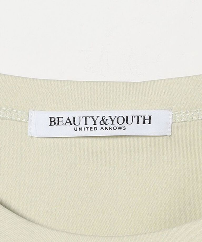 BEAUTY&YOUTH UNITED ARROWS「コットン タックスリーブ トップス」|Tシャツ・カットソー|