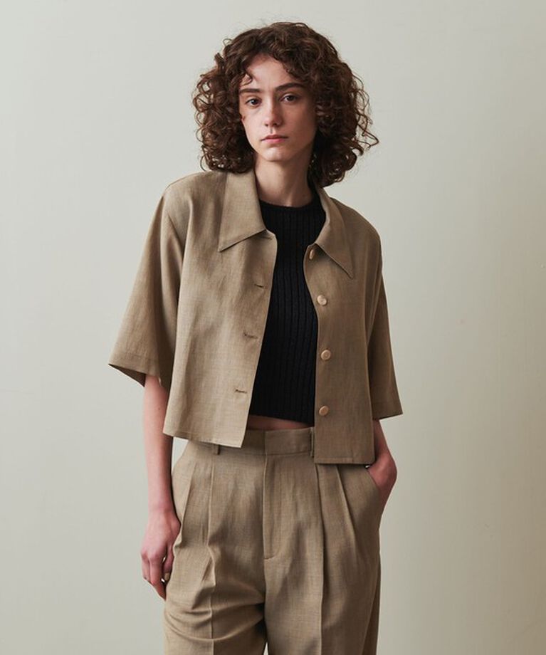 STEVEN ALAN「＜Steven Alan＞ショートスリーブ シャツ」|シャツ・ブラウス|