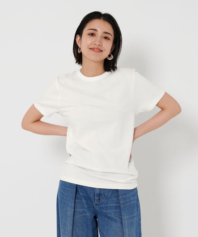 BEAUTY&YOUTH UNITED ARROWS「コットン天竺 Tシャツ」|Tシャツ・カットソー|WHITE