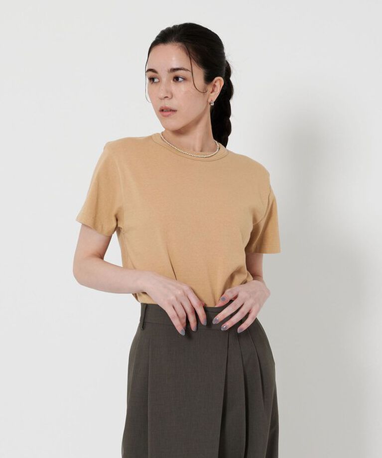 BEAUTY&YOUTH UNITED ARROWS「コットン天竺 Tシャツ」|Tシャツ・カットソー|BEIGE