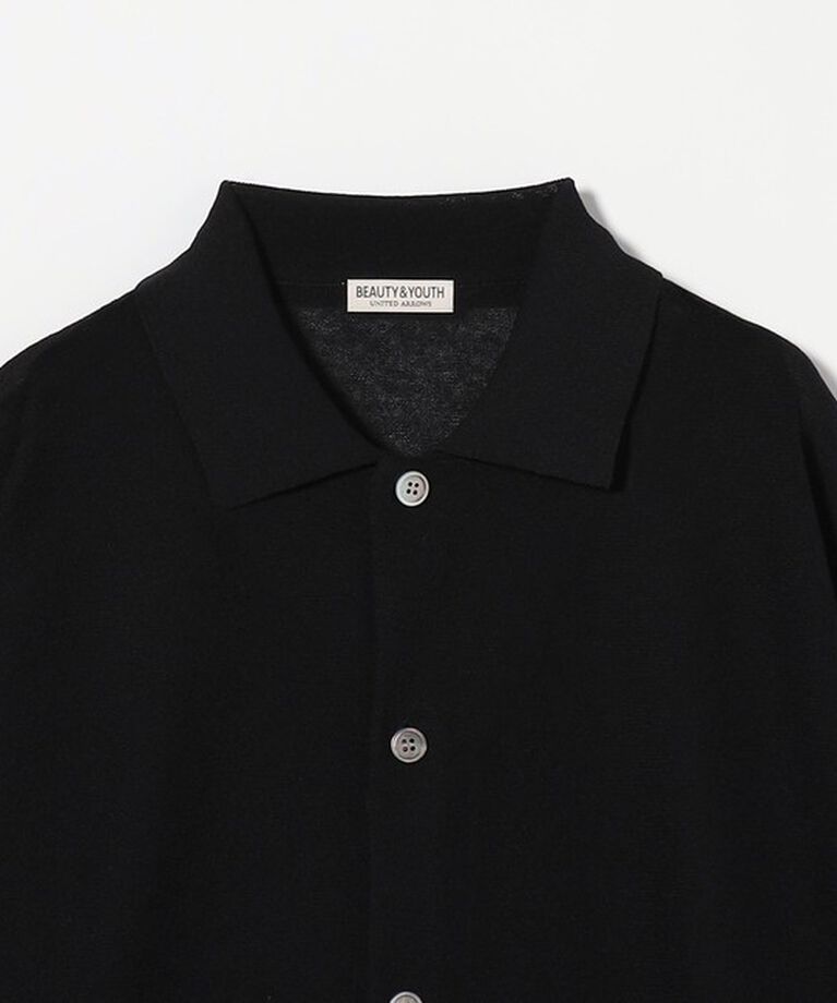 BEAUTY&YOUTH UNITED ARROWS「ミラノリブ ポロニット ジャケット ‐抗菌防臭‐」|カーディガン|