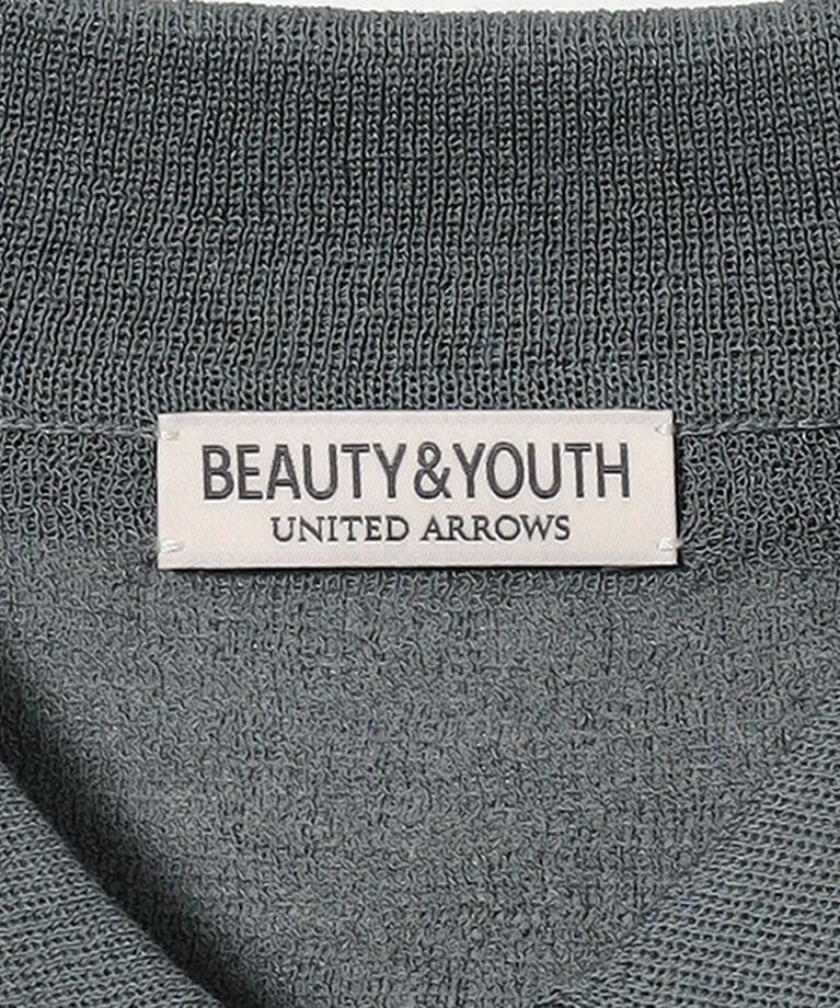 BEAUTY&YOUTH UNITED ARROWS「ミラノリブ ポロニット ジャケット ‐抗菌防臭‐」|カーディガン|