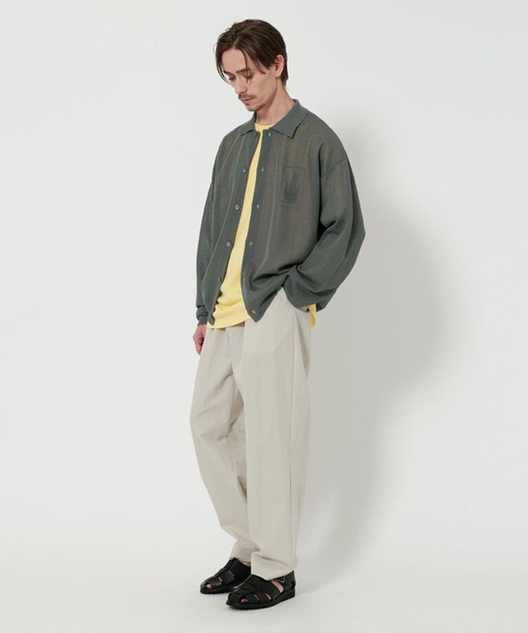BEAUTY&YOUTH UNITED ARROWS「ミラノリブ ポロニット ジャケット ‐抗菌防臭‐」|カーディガン|